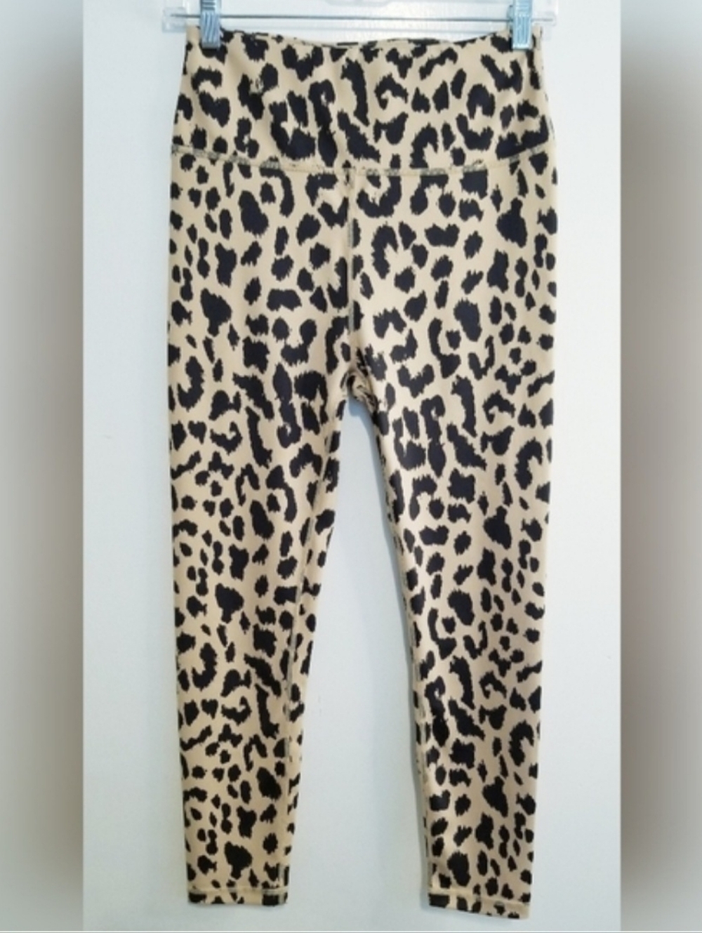 ALLFENIX Animal Print Leggings Leopard Print High-Rise Leggings